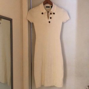 Short sleeved sweater dress